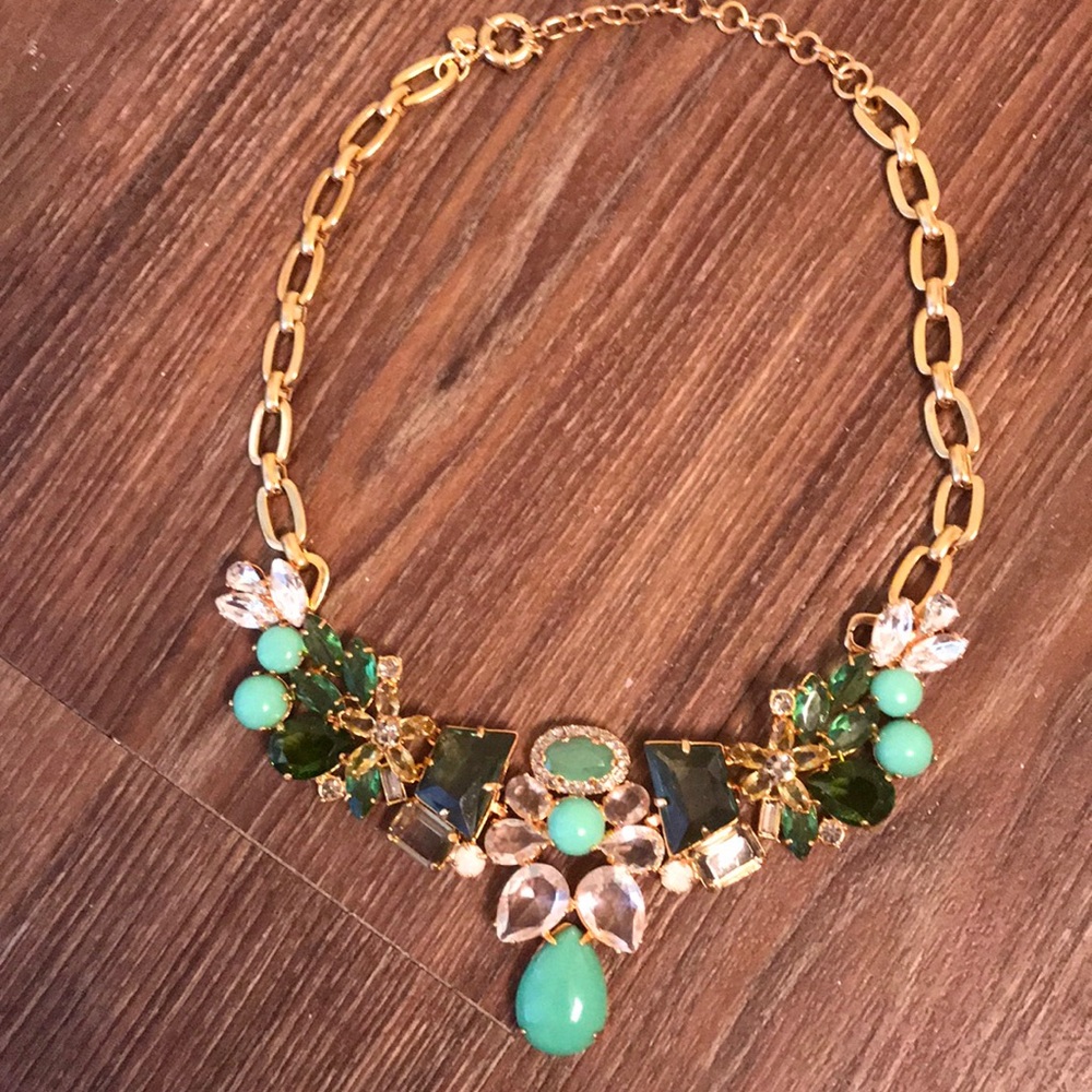 JCREW gemstone necklace